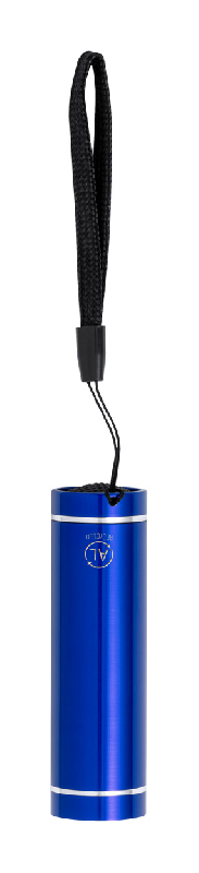 Lampe torche 1 LED en aluminium recyclé - avec dragonne - fonctionne avec 3 piles AAA_0