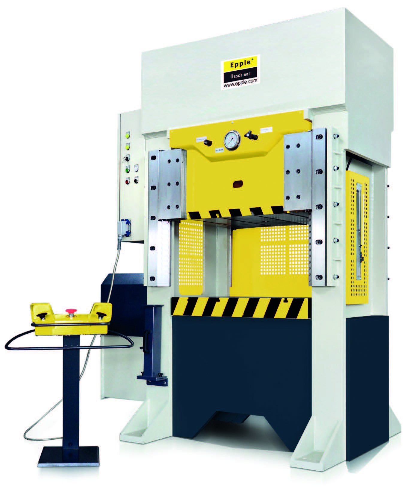 Presse hydraulique universelle E-UWP 1.020-100 H - hauteur de table réglable - 100 t - 7,5 kW_0