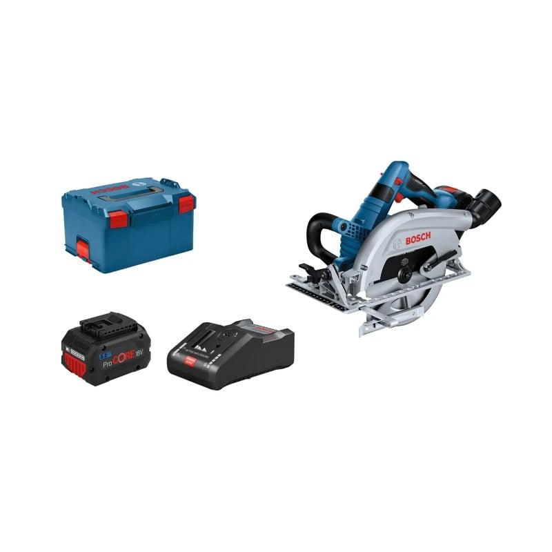 Scie circulaire GKS 18V-70 L (2xProCORE18V 5,5Ah, GAL 1880, parallel guide, L) - BOSCH | 06016B9002_0