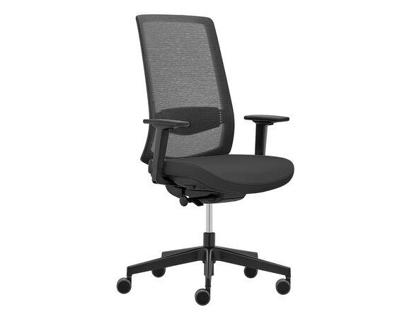 Siège de bureau Victory ergonomique pas cher - mécanisme synchrone, dossier blocable et soutien lombaire_0