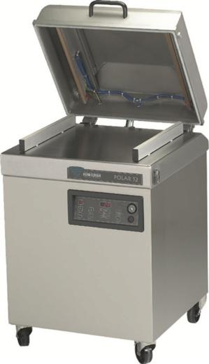 Sous-vide simple cloche Polar 52 - Henkelman - acier inoxydable, pompe 63 m³/h, soudure double/soudure-coupure_0