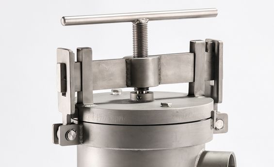 TRBF - Corps de filtre avec fermeture à boulon central - Allied Filter Systems - acier inoxydable 316L ou 304_0