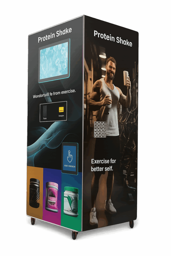 Distributeur automatique Shaker Protéiné idéal après l'effort - SHK08_0