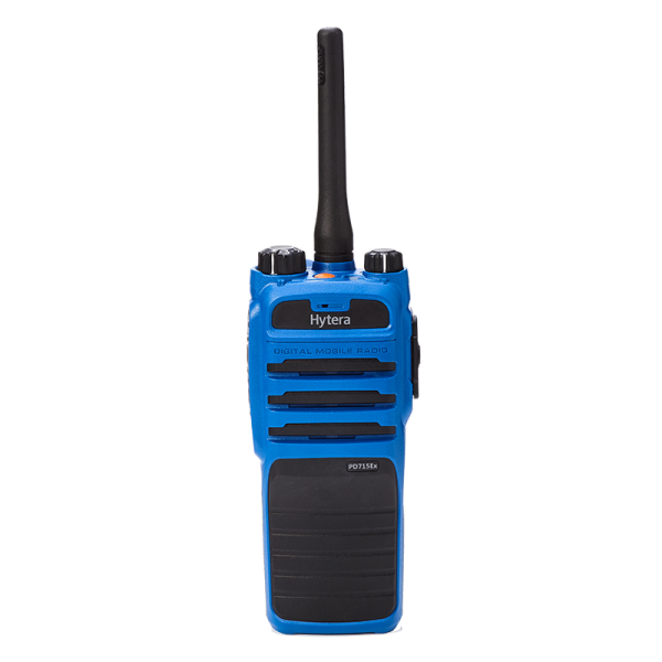 Talkie walkie Hytera PD715EX ATEX - sans afficheur ni clavier, IP54, GPS, PTI, 1024 canaux_0