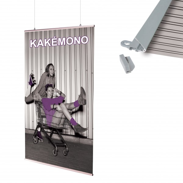 Kakémono 60x120cm - Simple et léger pour stand ou PLV_0