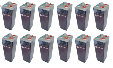 Lot de 12 batteries opzs 2v / 4560ah f.Tech_0