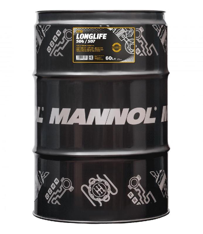 MANNOL - HUILE MOTEUR LONGLIFE, 504/507 - 60L - 5W30 - MN7715-60_0