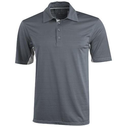 Polo Cool Fit manches courtes pour homme Prescott - tissu respirant micro polyester - 148 g/m²_0