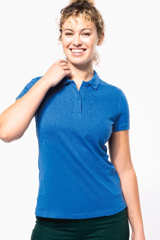 Polo piqué femme Bio180 - Maille piquée 100% coton biologique - Réf: K2026 - Marque Kariban_0