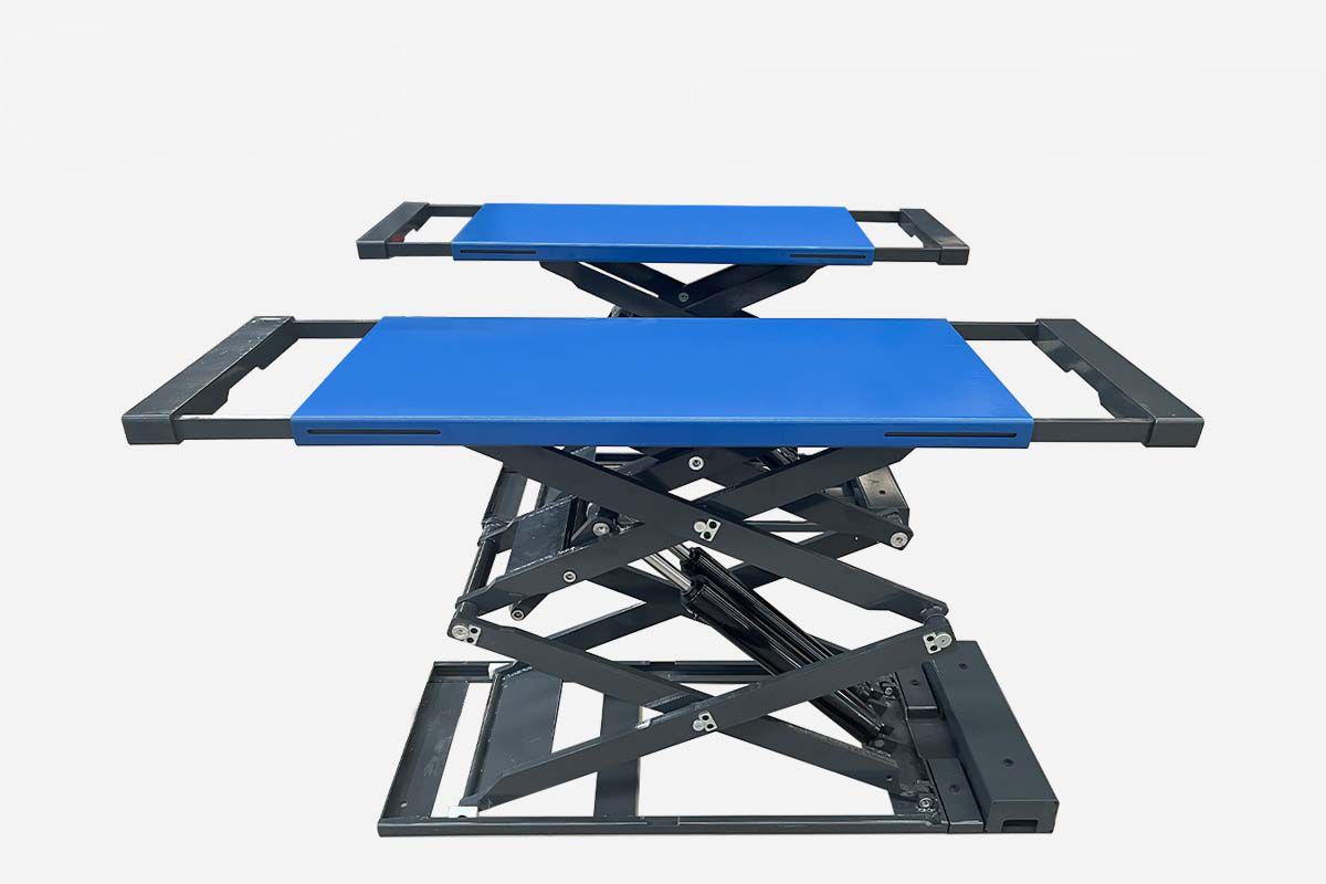 Pont élévateur à double ciseaux encastré pour votre atelier automobile  - XX75 KROEMER_0
