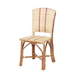ROTIN DESIGN chaise Soria rotin miel blond 91 x 44 x 55 cm - 3760239963091_0