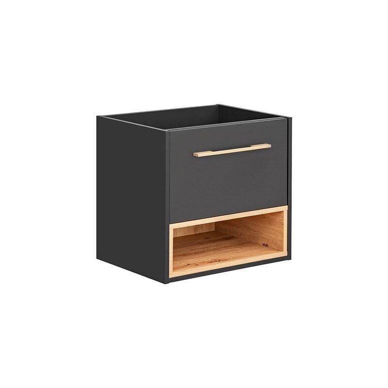 STELLAMEUBLES Meuble sous vasque mate Borneo COSMOS - 3667335108466_0