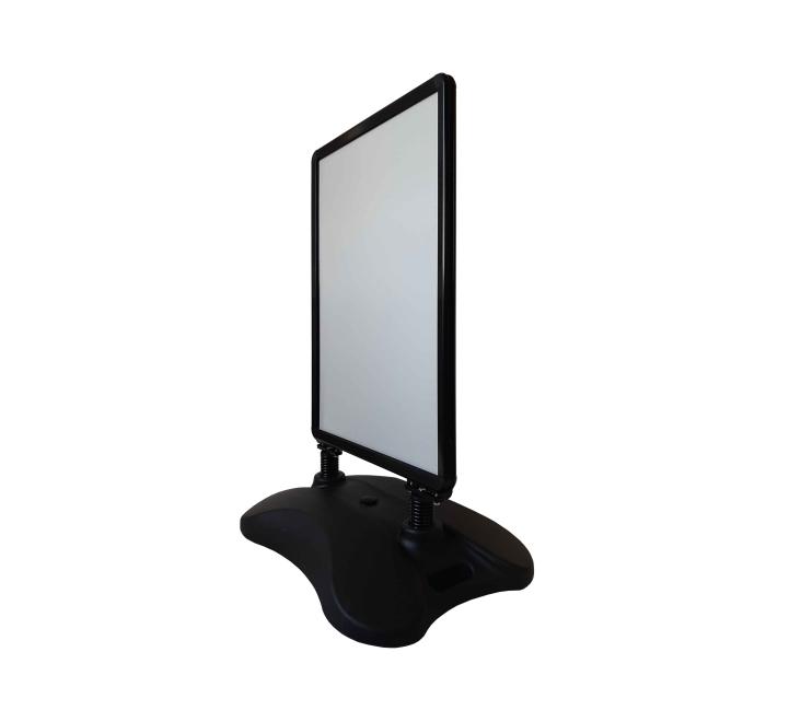 Stop trottoir panneau aluminium sur ressorts porte affiches - BCS-Swing, BCS SwingA1_0