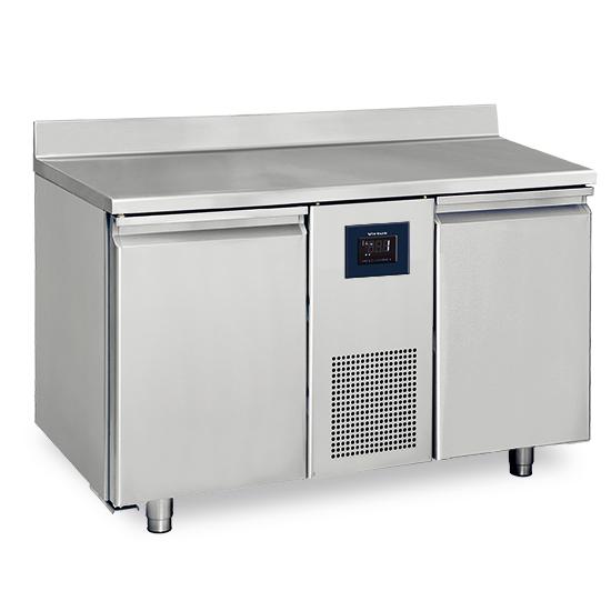 Table réfrigérée avec 2 portes gn 1/1 et dosseret -2°/+8°c wifi - 1300x700x850 mm - BNA0031/FNWF_0