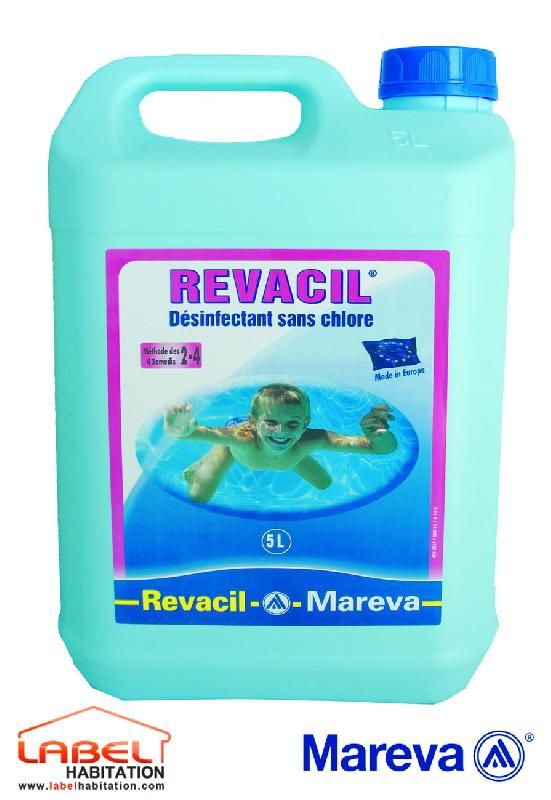 TRAITEMENT  REVACIL 5 L POUR PISCINE ENFANT - MAREVA  000011