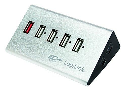 Hub informatique LogiLink UA0224 - USB 2.0 - 480 Mbit/s - 4 ports - Noir_0