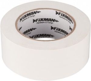 ADHÉSIF TOILÉ ULTRA ROBUSTE BLANC 50MM X 50MÈTRES FIXMAN 190229