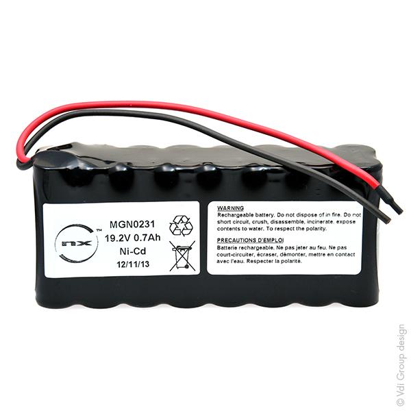 BATTERIE NICD 16X AA 16S1P ST2 19.2V 700MAH F150_0