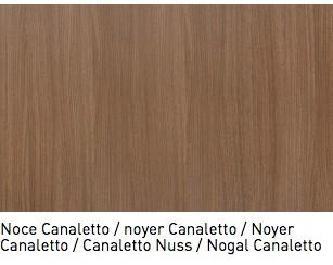 Bureau d'angle X time Stop avec caisson - Quadrifoglio. - 244, Noyer canaletto, Droite_0