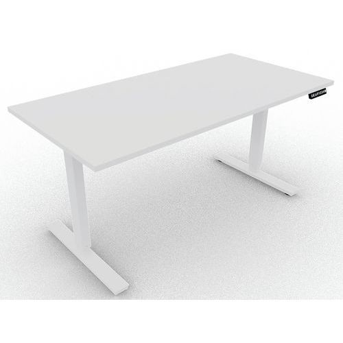 BUREAU MOTORISÉ L120XP80 CM ÉP.25 MM BLANC/BLANC - EOL