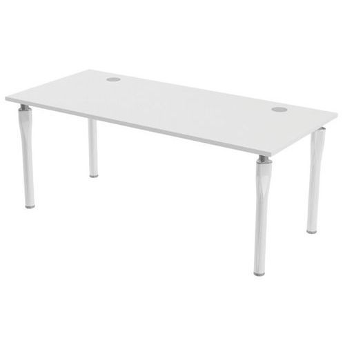 BUREAU NOGA 160 X 80 CM BLANC BLANC