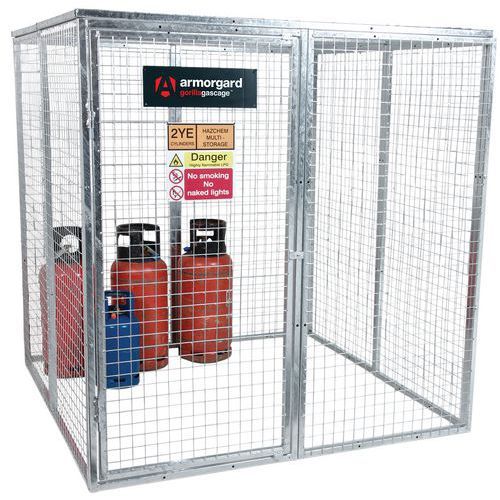 CAGE BOUTEILLES DE GAZ GORILLA GAS CAGE GGC9 -1800X1800X1800 MM - ARMORGARD
