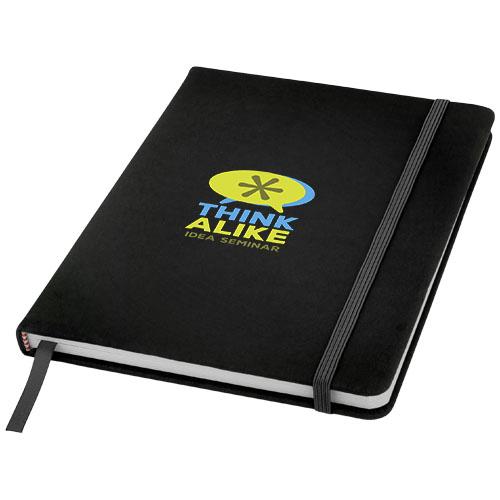 Carnet de notes A5 Spectrum - couverture rigide avec fermeture élastique et 96 feuilles lignées_0