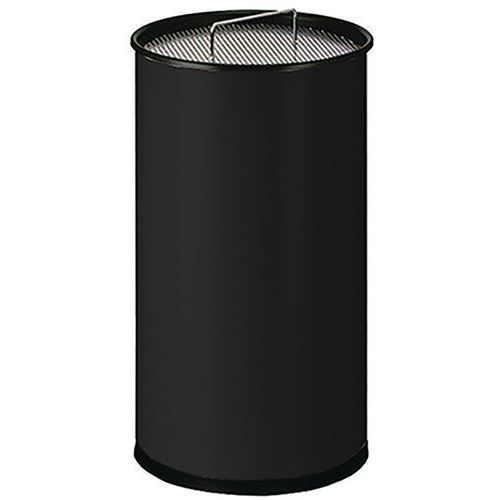 CENDRIERÀ SABLE ROND - 60L - MANUTAN - NOIR