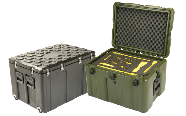 Conteneur rotomoulé en polyéthylène - Protection pour équipements haute technologie - Volumes de 30 à 400 litres_0