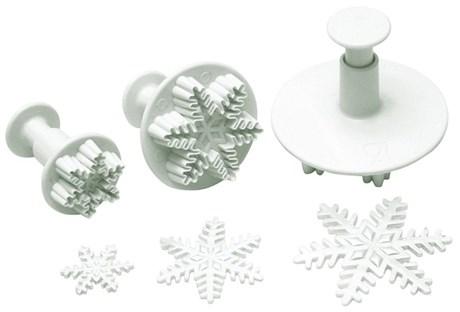 DÉCOUPOIR ETOILE DES NEIGES (JEU DE 3)