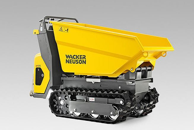 Dt 05 mini-dumper sur chenilles - wacker neuson - 500 kg_0