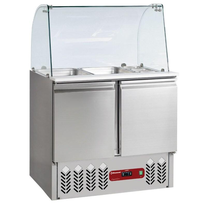 Ensemble saladette et kit vitre bombée - Diamond - 0615402692250_0