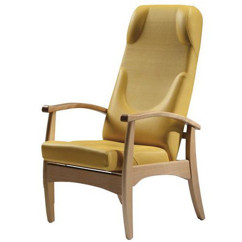 FAUTEUIL DE REPOS GRAND LARGE 4P HETRE /MIRABELLE