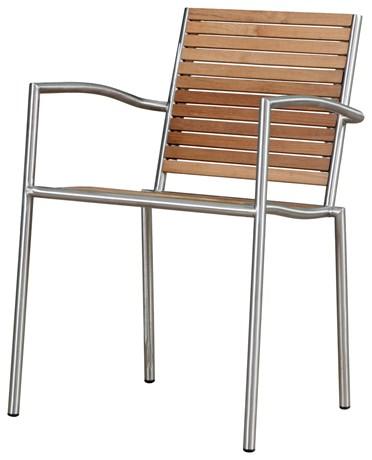 FAUTEUIL DE TERRASSE TEAK