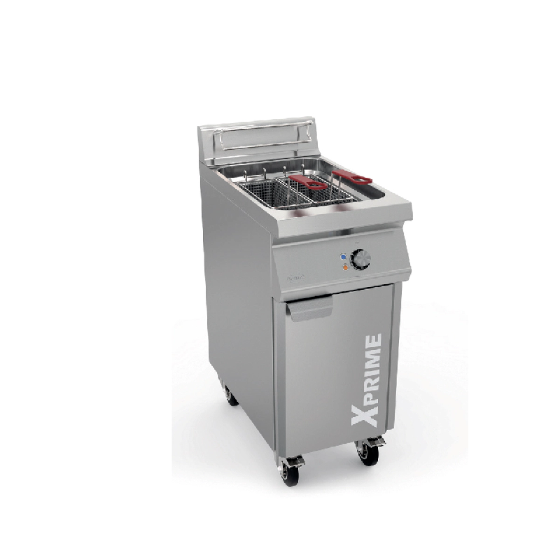 Friteuse électrique haut rendement - mécanique - 1 cuve avec filtration - 3667335117635_0