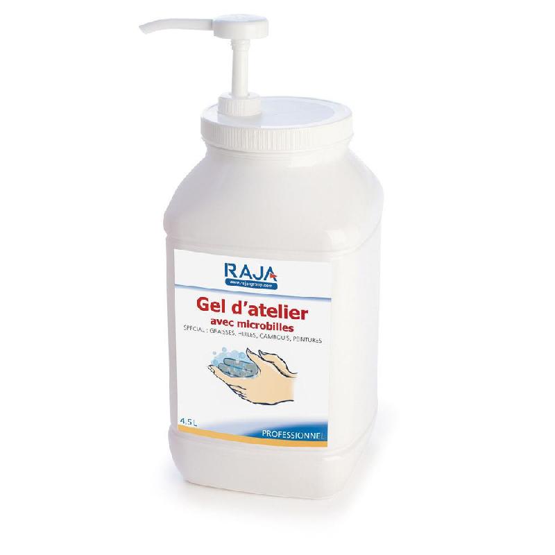 GEL D'ATELIER RAJA MICROBILLES SANS SOLVANT PARFUM AGRUMES - BIDON 4,5L