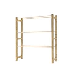 HORTALIA Présentoir en bois pour plantes suspendues POTHUS - marron Bois massif 600105_0