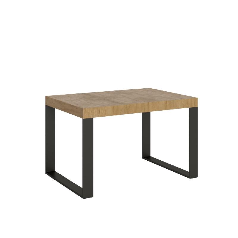 Itamoby Table Extensible 90X130/234 Cm Tecno Premium Chêne Nature Structure Anthracite - marron VE234TATECPRE-QN-AN_0