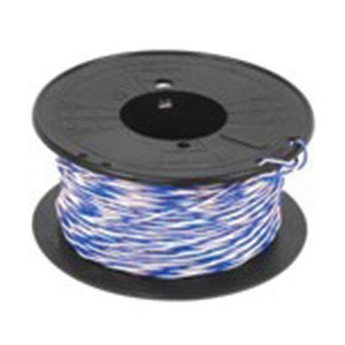 JARRETIERE TELEPHONE 5/10EME BLANC/BLEU 100M
