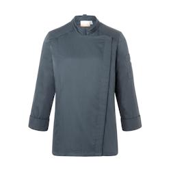 KARLOWSKY Veste de cuisine femme, manches longues, anthracite , 50 - 50 gris 4040857029768_0