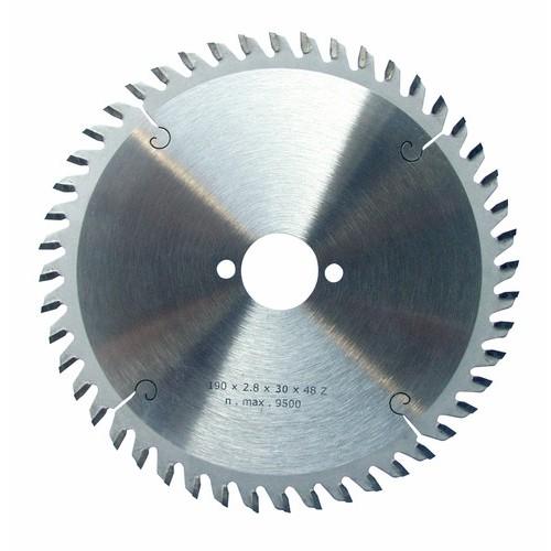 LAME SCIE CIRCULAIRE CARBURE À DENTURE ALTERNÉE DE FINITION-D220MM-30MM-48DENTS LEMAN