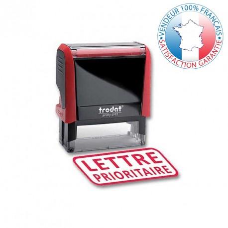 Tampon encreur TRODAT XPRINT 4992.05 - Modèle LETTRE PRIORITAIRE avec formule commerciale incluse_0