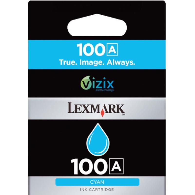LEXMARK CARTOUCHE D'ENCRE 100 C (14N0900E) - COULEUR: CYAN