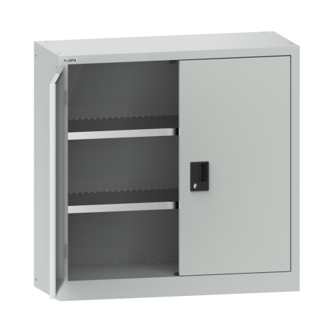 LISTA - ARMOIRE À PORTES BATTANTES (HXLXP) 100 X 100 X 40 CM KEY LOCK R7035