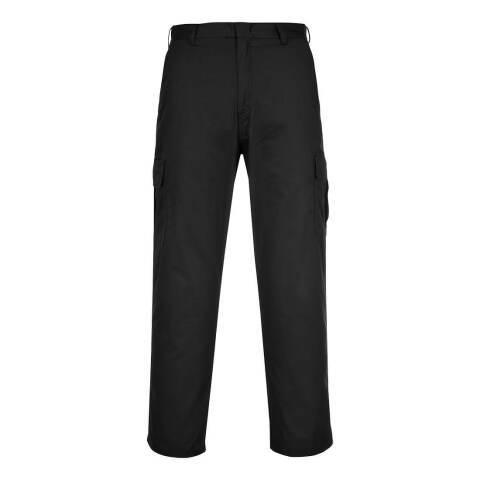 LOT DE 2 - PORTWEST C701 PANTALON COMBAT NOIR SHORT - TAILLE 40 - COURT