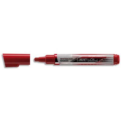 MARQUEUR EFFAÇABLE A SEC VELLEDA LIQUID' INK - ENCRE LIQUIDE ROUGE - POINTE OGIVE LARGE