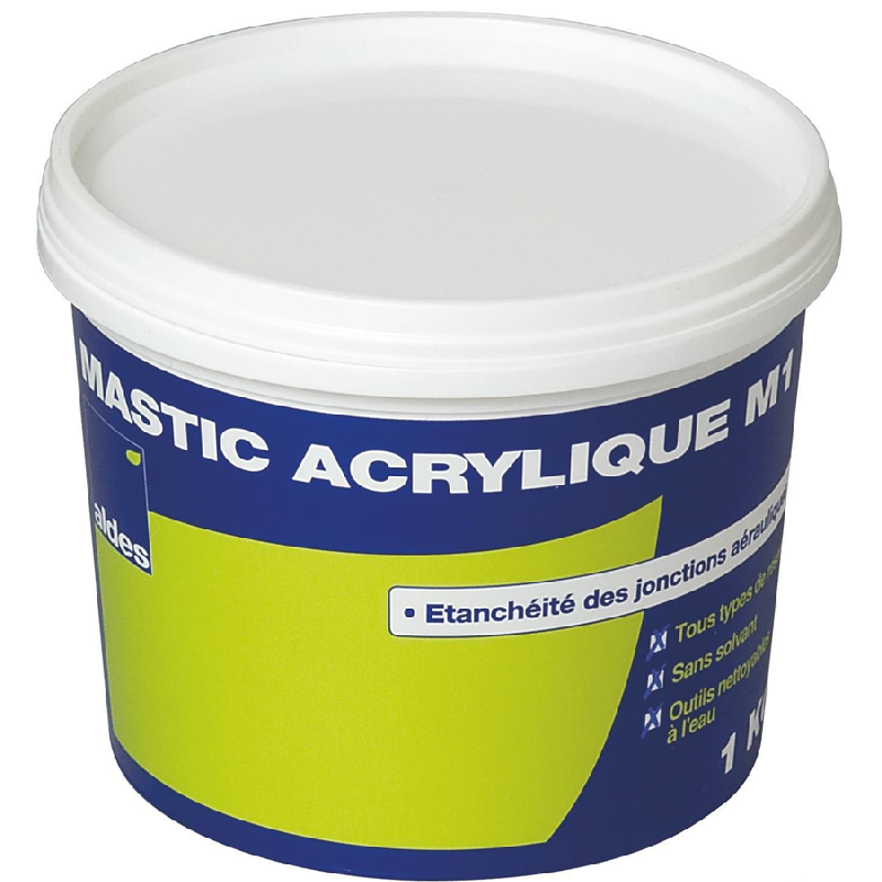 MASTIC ACRYLIQUE D’ÉTANCHÉITÉ POT 1KG ALDES 11091077