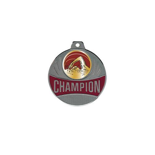 MÉDAILLE NATATION - CHAMPION - 50MM