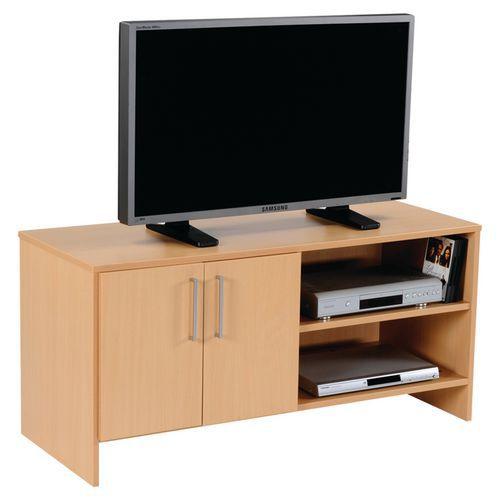 MEUBLE BAS TV 2 PORTES HÊTRE_JH08155P