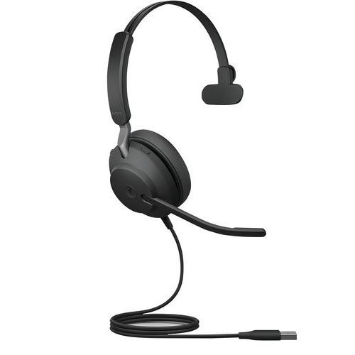 MICRO-CASQUE FILAIRE JABRA EVOLVE2 40 UC MONO USB-A - JABRA